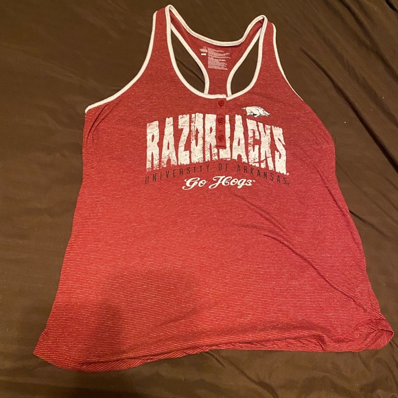 Arkansas Razorback Tank Top - Picture 1 of 2